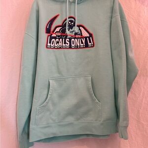 Mint Green Hoodie - Locals Only LI